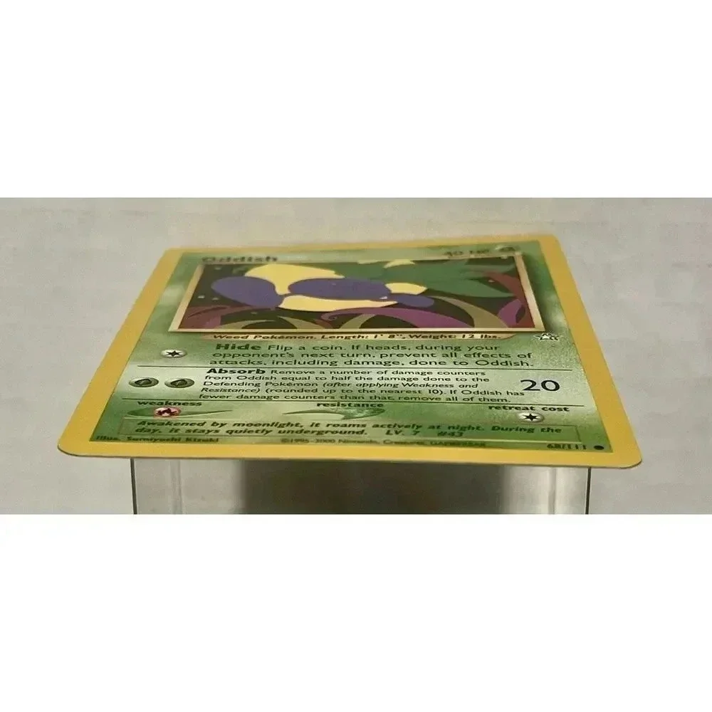 Pokemon Card Oddish 68/111 Neo Genesis Common‎ WOTC NM